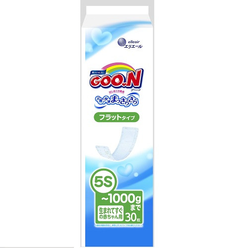 Подгузники GOO.N для маловесных новорожденных до 1 кг (р. SSSSS, плоские, унисекс, 30 шт)
Подгузники GOO.N для маловесных новорожденных до 1 кг (р. SSSSS, плоские, унисекс, 30 шт)