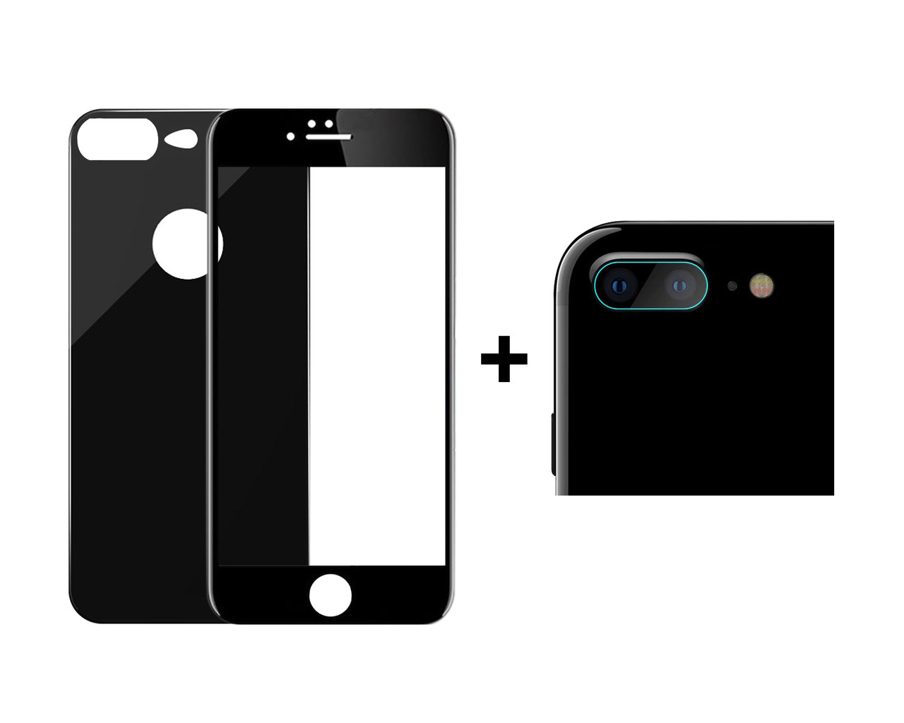 Комплект стекол + пленка ITOP X-FULL GLASS 3 в 1 Full Cover для Apple iPhone 8 Plus Черный
Комплект стекол + пленка ITOP X-FULL GLASS 3 в 1 Full Cover для Apple iPhone 8 Plus Черный