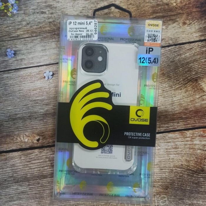Накладка силиконовая OuCase New for Aspor для iPhone 12 mini 5,4"- прозрачный (946287)
Накладка силиконовая OuCase New for Aspor для iPhone 12 mini 5,4"- прозрачный (946287)