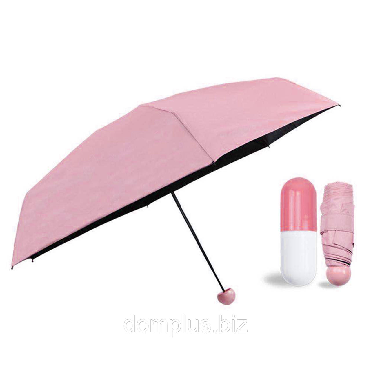 Мини зонтик в капсуле Umbrella розовый, размер 49х17х5см, спиц 6шт, окрашенная сталь, Зонт, Зонтик, МИНИ зонт,
Мини зонтик в капсуле Umbrella розовый, размер 49х17х5см, спиц 6шт, окрашенная сталь, Зонт, Зонтик, МИНИ зонт,