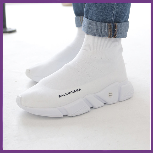 Модные женские кроссовки Balenciaga Speed Trainer White Баленсиага Спид Трейнер Белые (Реплика), Белый
Модные женские кроссовки Balenciaga Speed Trainer White Баленсиага Спид Трейнер Белые (Реплика), Белый