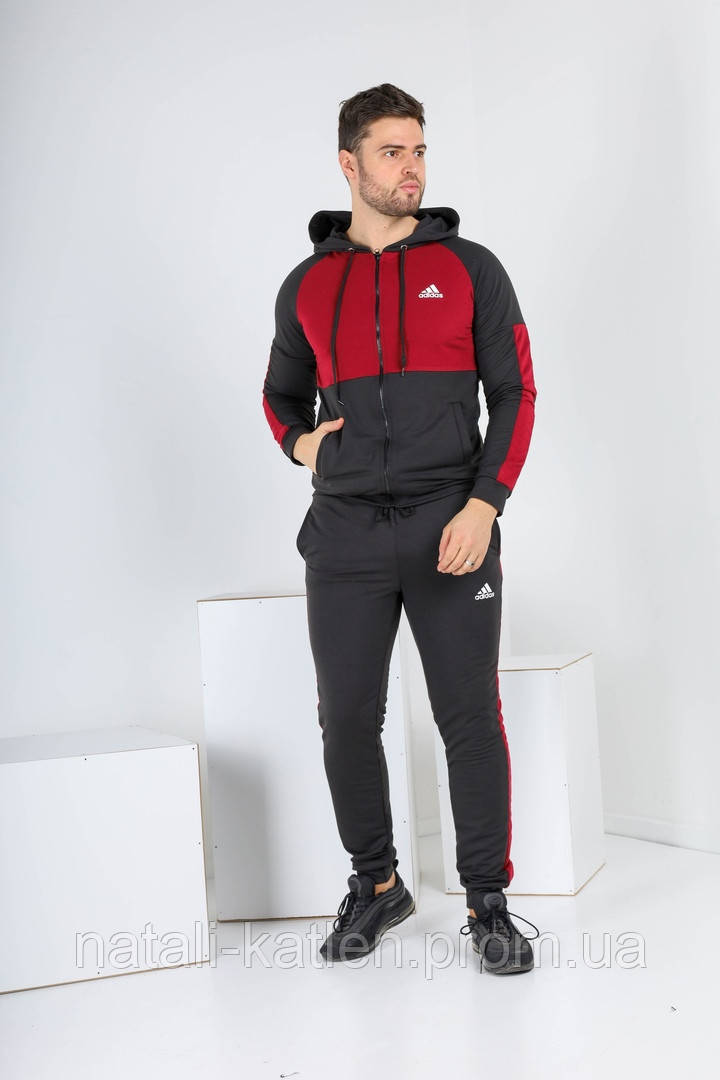 Мужской спортивный костюм casual двухцветный,хлопок двунить черный-красный 48 Черный, 52
Мужской спортивный костюм casual двухцветный,хлопок двунить черный-красный 48 Черный, 52