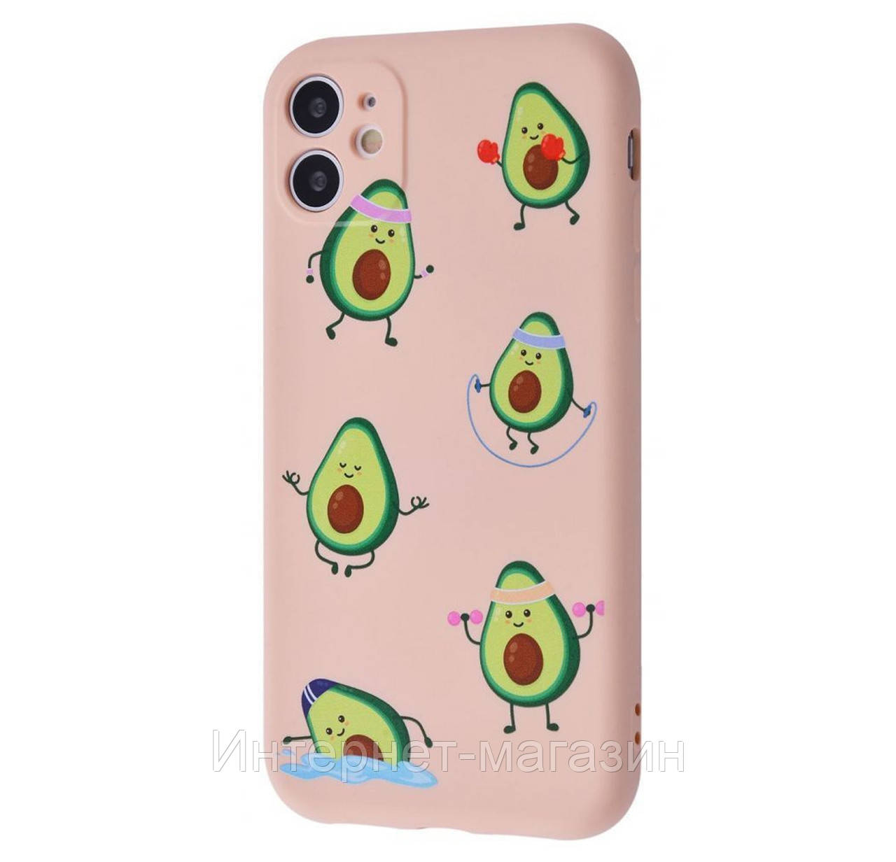 Чехол-накладка TPU WAVE Fancy Case для iPhone 11 Pink Sand (Sports Avocado), Светло-розовый
Чехол-накладка TPU WAVE Fancy Case для iPhone 11 Pink Sand (Sports Avocado), Светло-розовый
