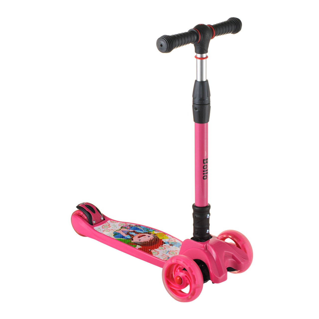Самокат четырехколесный Scooter B01 для детей от 3 лет cо складным рулем и светящимися PU колесами, Разные цвета
Самокат четырехколесный Scooter B01 для детей от 3 лет cо складным рулем и светящимися PU колесами, Разные цвета