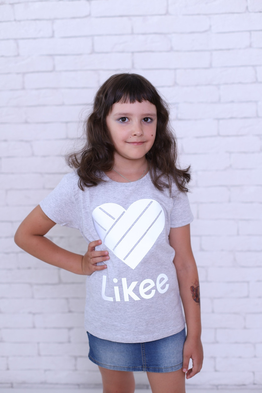 Футболка для девочки 100% хлопок производство Марокко Quality Reflective Likee gray 164
Футболка для девочки 100% хлопок производство Марокко Quality Reflective Likee gray 164