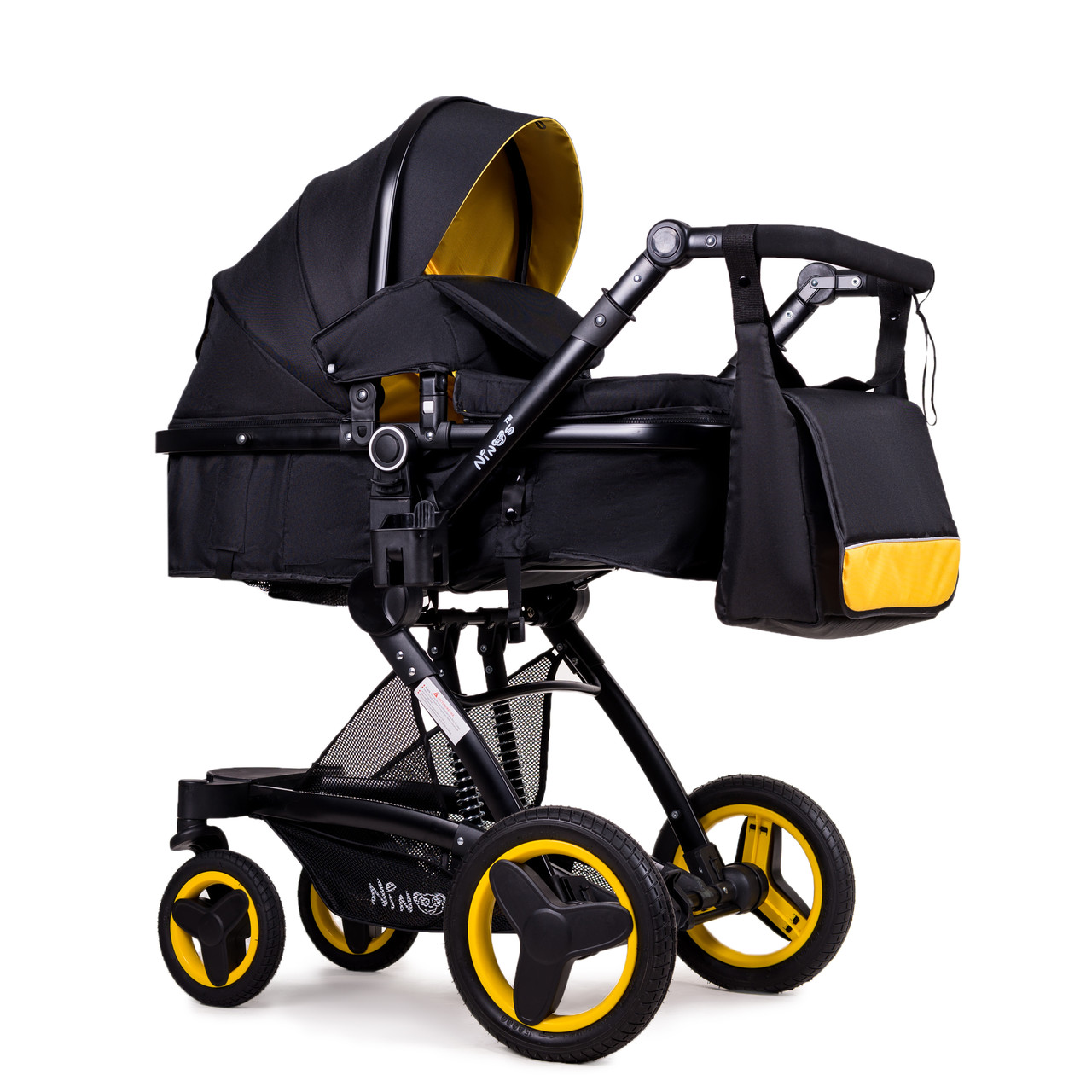 Универсальная коляска трансформер Ninos Bono Yellow Black N2019BONOY, КОД: 1236521
Универсальная коляска трансформер Ninos Bono Yellow Black N2019BONOY, КОД: 1236521