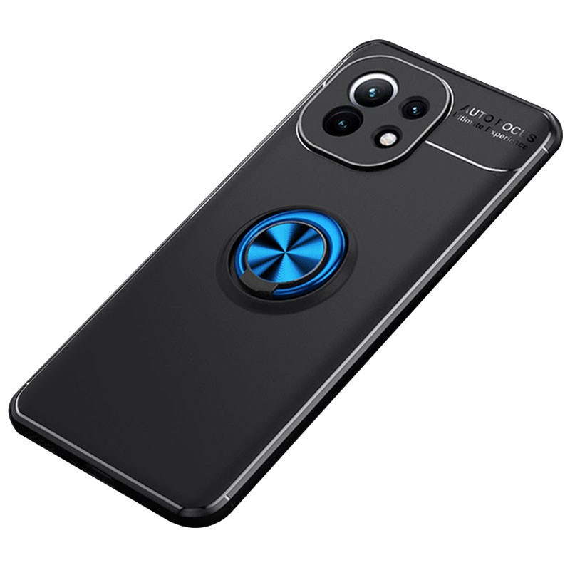 TPU чехол Deen ColorRing под магнитный держатель (opp) для Xiaomi Mi 11 Черный / Синий
TPU чехол Deen ColorRing под магнитный держатель (opp) для Xiaomi Mi 11 Черный / Синий