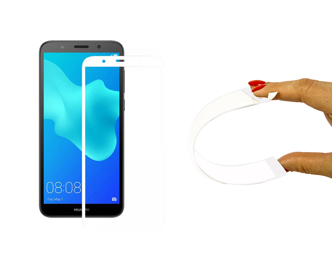 Защитное 5D cтекло Nano Flexible GLASS ITOP для Huawei Y5 2018 Full Cover Белый, КОД: 727199
Защитное 5D cтекло Nano Flexible GLASS ITOP для Huawei Y5 2018 Full Cover Белый, КОД: 727199