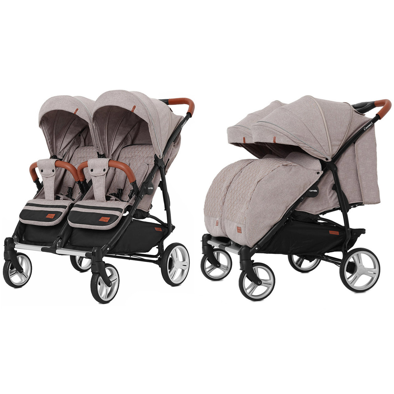 Коляска прогулочная CARRELLO Connect CRL-5502 Cotton Beige для двойни, в льне +дождевик /1/ MOQ
Коляска прогулочная CARRELLO Connect CRL-5502 Cotton Beige для двойни, в льне +дождевик /1/ MOQ