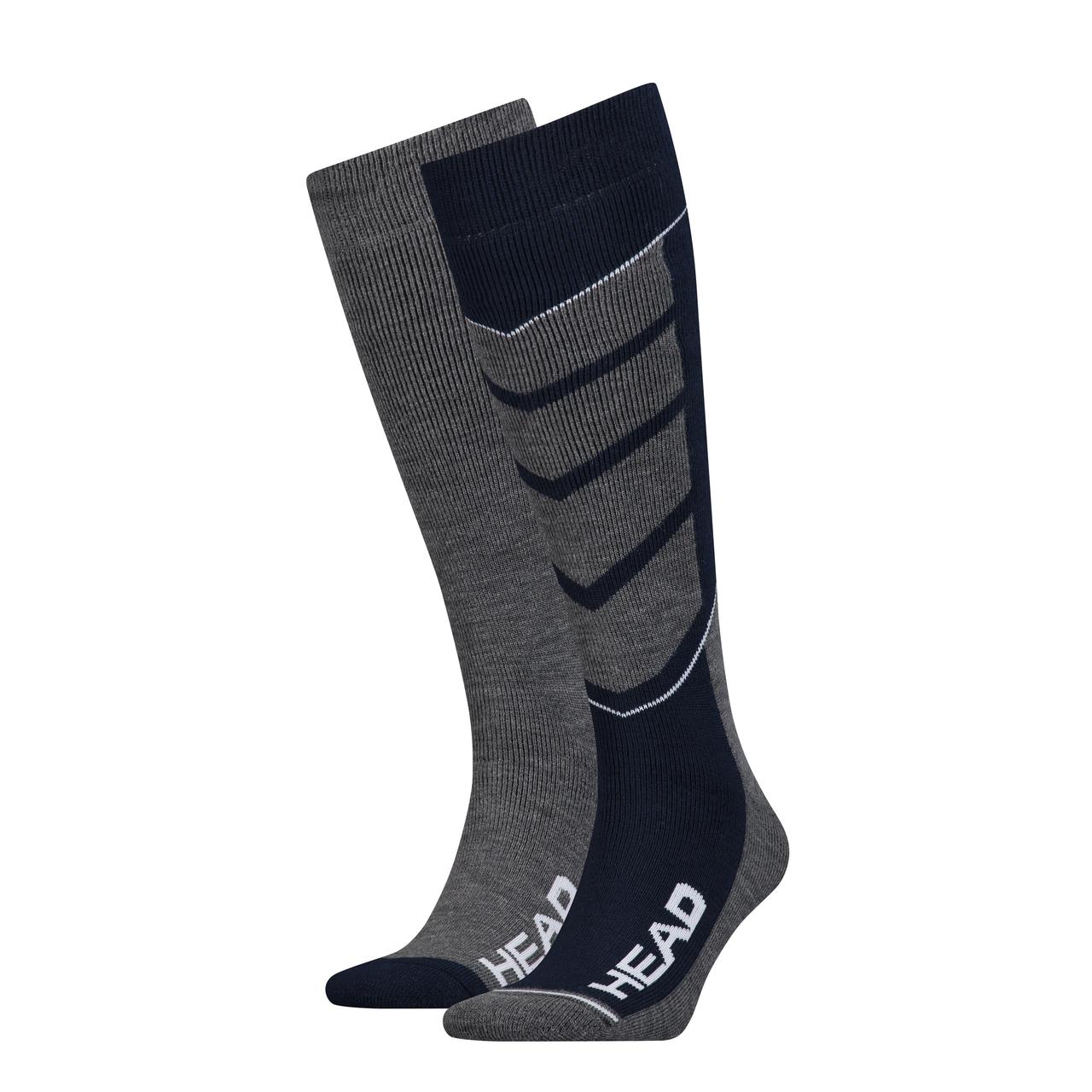Носки Head Unisex Ski V-Shape Kneehigh 2-pack gray/blue — 791004001-277, 43-46, 8718824743097, Серый;синий
Носки Head Unisex Ski V-Shape Kneehigh 2-pack gray/blue — 791004001-277, 43-46, 8718824743097, Серый;синий