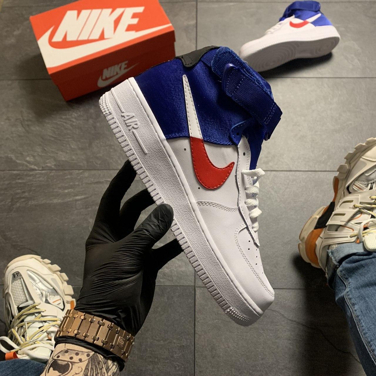 Мужские кроссовки NIKE Air Force 1 Mid LV 8 White Blue / Найк Аир Форс 1 Мид ЛВ 8 Белые Синий 44
Мужские кроссовки NIKE Air Force 1 Mid LV 8 White Blue / Найк Аир Форс 1 Мид ЛВ 8 Белые Синий 44