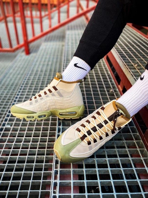 Мужские кроссовки Nike Air Max 95 Sneakerboot Beige / Найк Аир Макс 95 Сникербут Бежевые, Бежевый
Мужские кроссовки Nike Air Max 95 Sneakerboot Beige / Найк Аир Макс 95 Сникербут Бежевые, Бежевый
