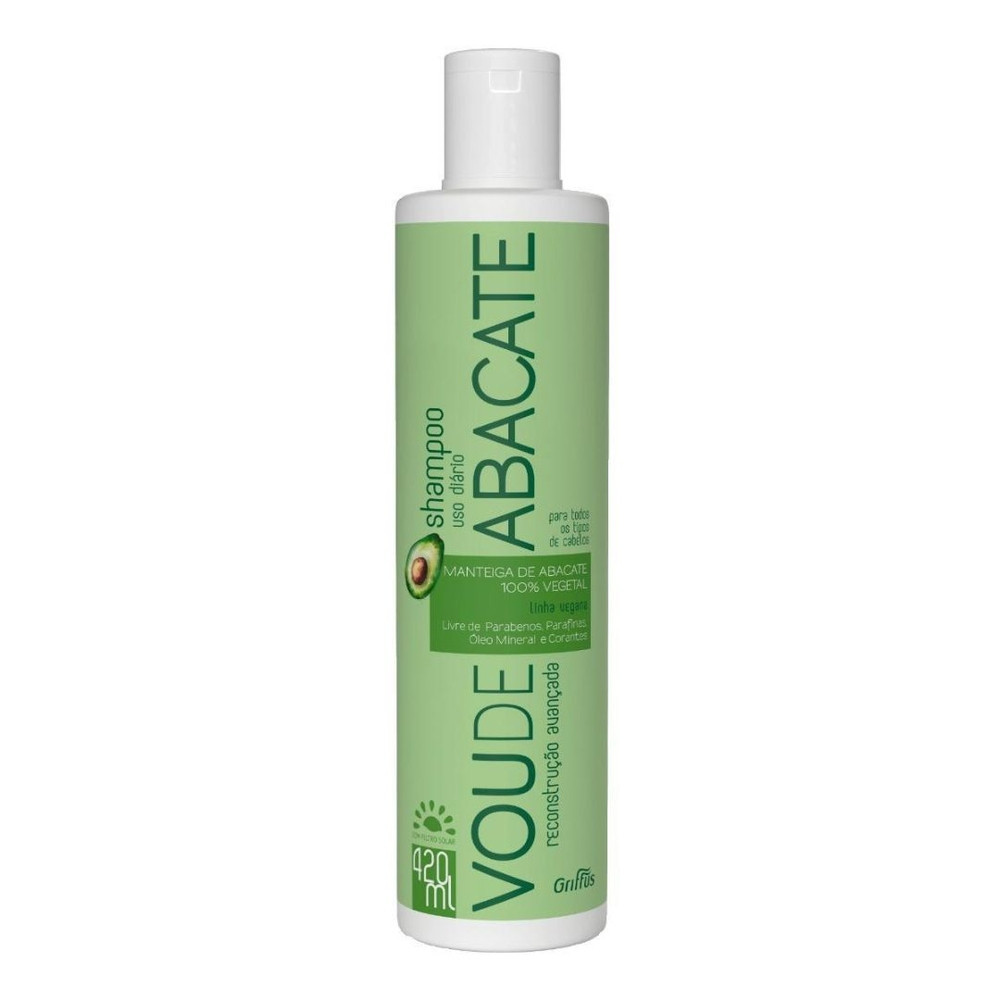 Шампунь для интенсивного восстановления поврежденных волос Griffus Shampoo Vou de Abacate 420 ml
Шампунь для интенсивного восстановления поврежденных волос Griffus Shampoo Vou de Abacate 420 ml