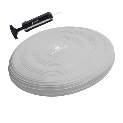 Балансировочная подушка сенсомоторная массажная Springos Pro Grey SKL41-238108, Серый
Балансировочная подушка сенсомоторная массажная Springos Pro Grey SKL41-238108, Серый