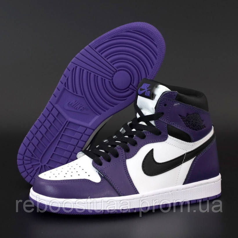 Жіночі кросівки в стилі Nike Air Jordan 1 Retro High, шкіра, фіолетовий, чорний, білий, В'єтнам, Разные цвета
Жіночі кросівки в стилі Nike Air Jordan 1 Retro High, шкіра, фіолетовий, чорний, білий, В'єтнам, Разные цвета