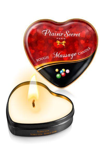 Массажная свеча-сердечко афродизиак с ароматом жвачки Бабл Гам Plaisirs Secrets 35 мл
Массажная свеча-сердечко афродизиак с ароматом жвачки Бабл Гам Plaisirs Secrets 35 мл