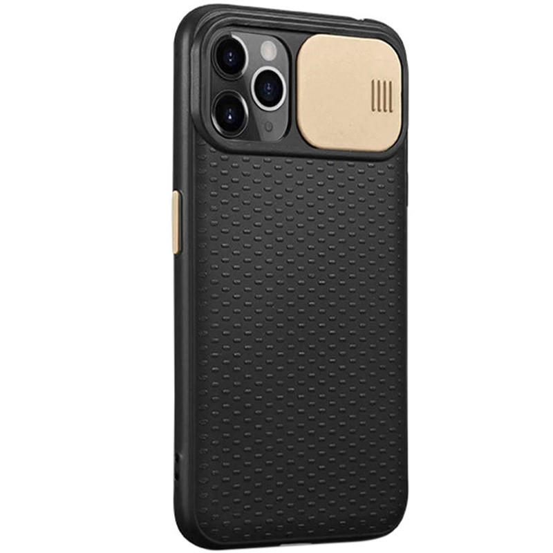 Чехол Camshield Black TPU со шторкой защищающей камеру для Apple iPhone 11 Pro (5.8") Черный / Золотой
Чехол Camshield Black TPU со шторкой защищающей камеру для Apple iPhone 11 Pro (5.8") Черный / Золотой