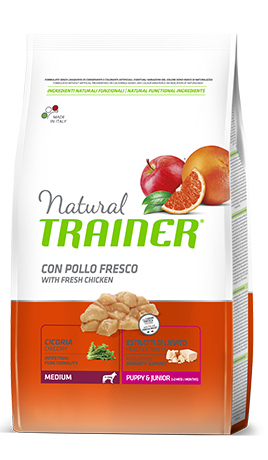 Сухой корм Trainer Natural Super Premium Puppy&Junior Medium для щенков пород средних размеров 0.65 кг
Сухой корм Trainer Natural Super Premium Puppy&Junior Medium для щенков пород средних размеров 0.65 кг