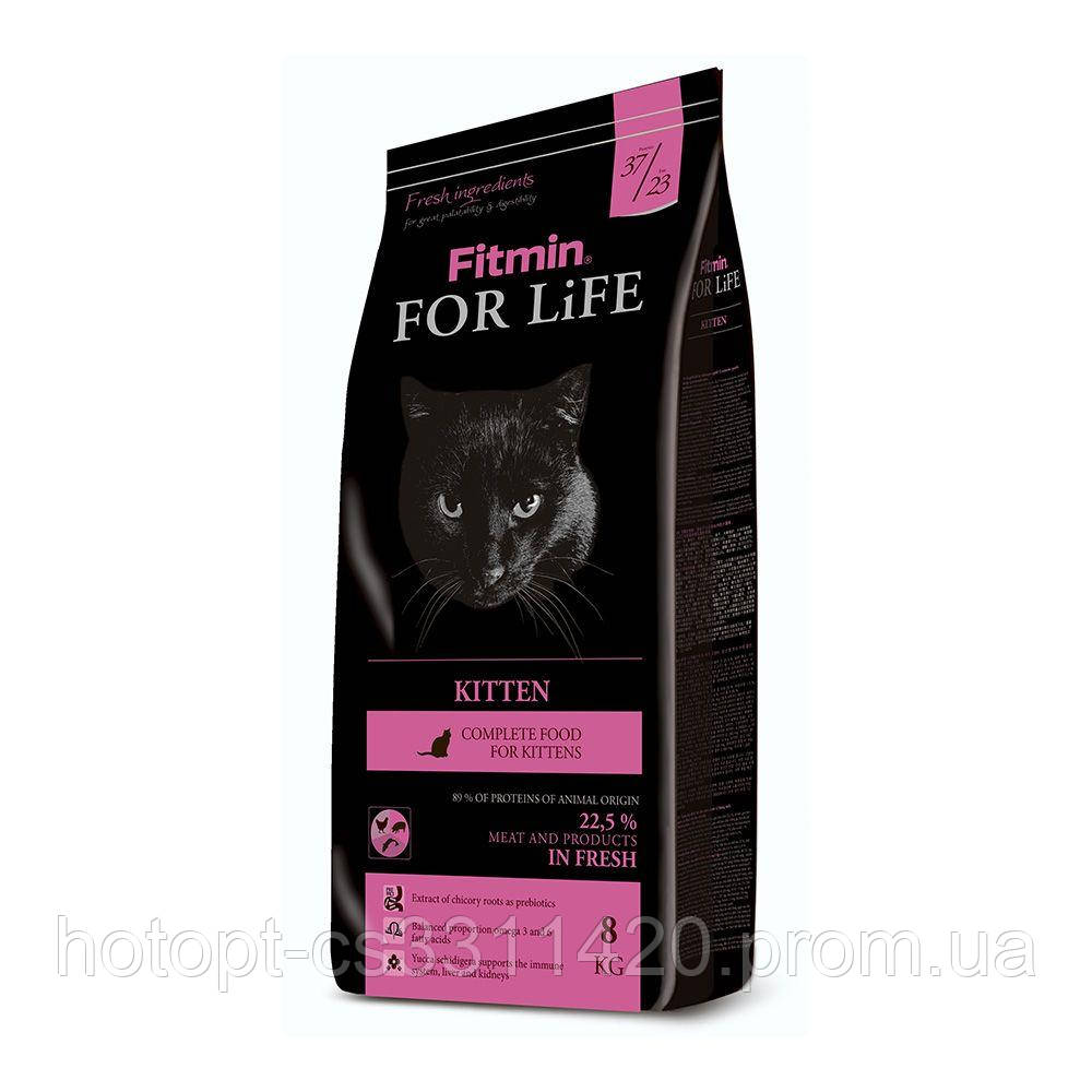 Сухой корм кoшeк Fitmin cat For Life Kitten, для беременных и котят до 12 мес. Чехия 1.8
Сухой корм кoшeк Fitmin cat For Life Kitten, для беременных и котят до 12 мес. Чехия 1.8