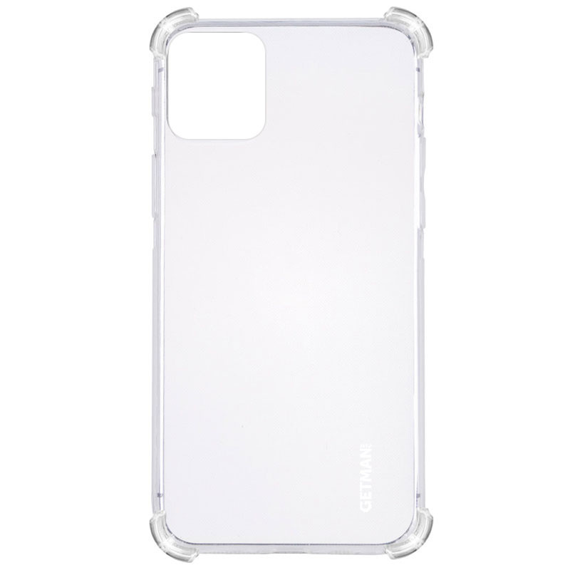 TPU чехол GETMAN Ease logo усиленные углы для Apple iPhone 12 mini (5.4"), Прозрачный / transparent
TPU чехол GETMAN Ease logo усиленные углы для Apple iPhone 12 mini (5.4"), Прозрачный / transparent
