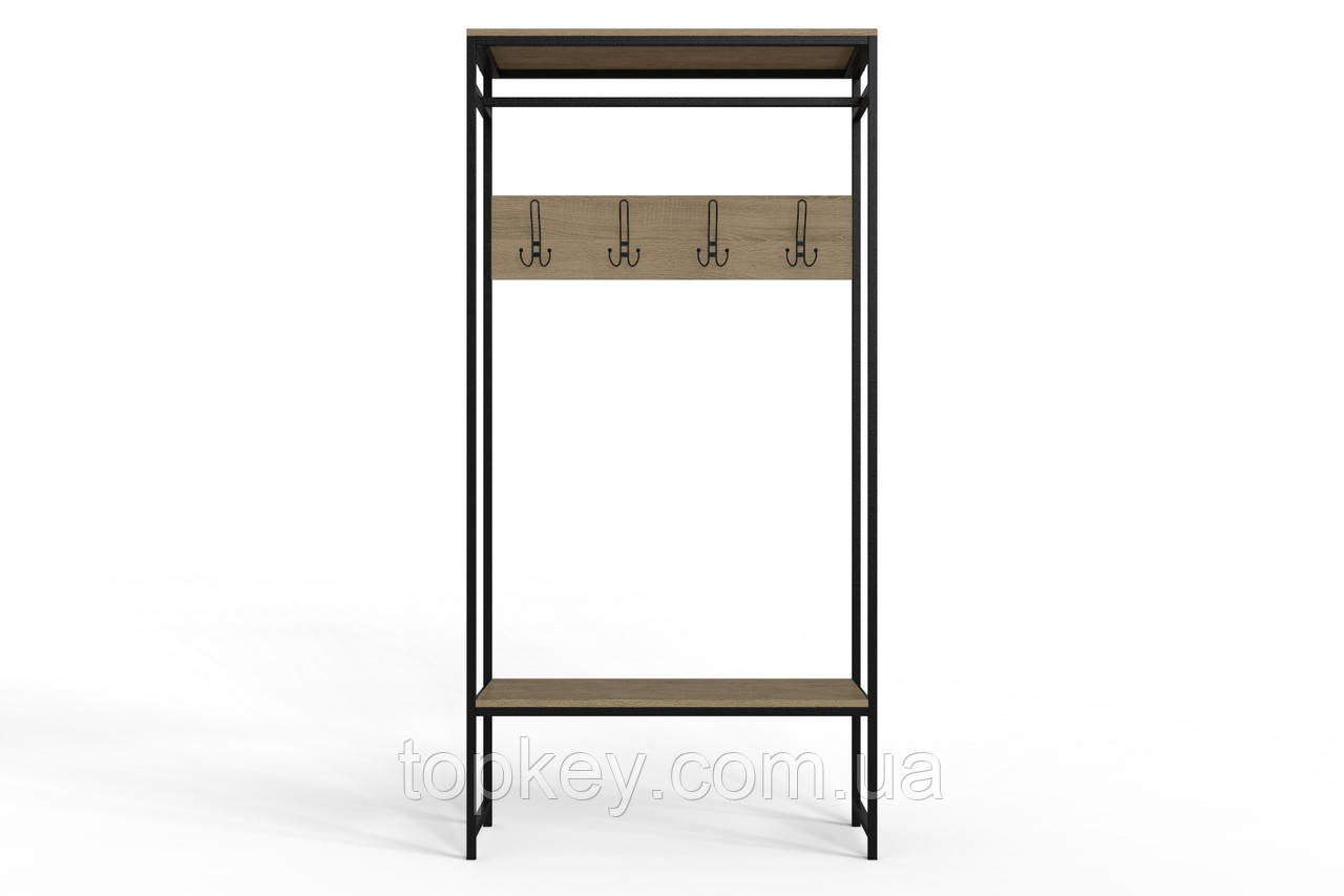 Вешалка напольная Ferrum-decor Трелис 14 180x90x38 см Дуб Сонома / Черный (XK00310)
Вешалка напольная Ferrum-decor Трелис 14 180x90x38 см Дуб Сонома / Черный (XK00310)