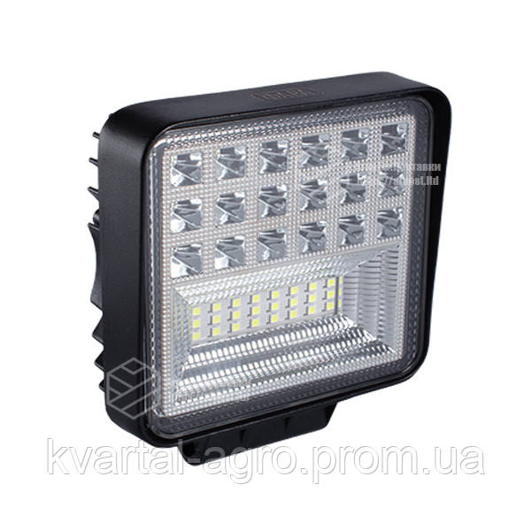 Фара LED квадратная 126 W, 42 лампы, широкий луч 10/30V 6000K толщина: 40 мм, Черный
Фара LED квадратная 126 W, 42 лампы, широкий луч 10/30V 6000K толщина: 40 мм, Черный