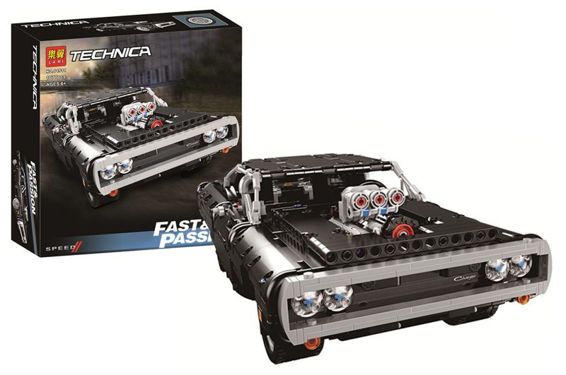 Конструктор Larі TECHNIC 11511 "Dodge Charger Домініка Торетто" з фільму "Форсаж" 107 Деталей.
Конструктор Larі TECHNIC 11511 "Dodge Charger Домініка Торетто" з фільму "Форсаж" 107 Деталей.