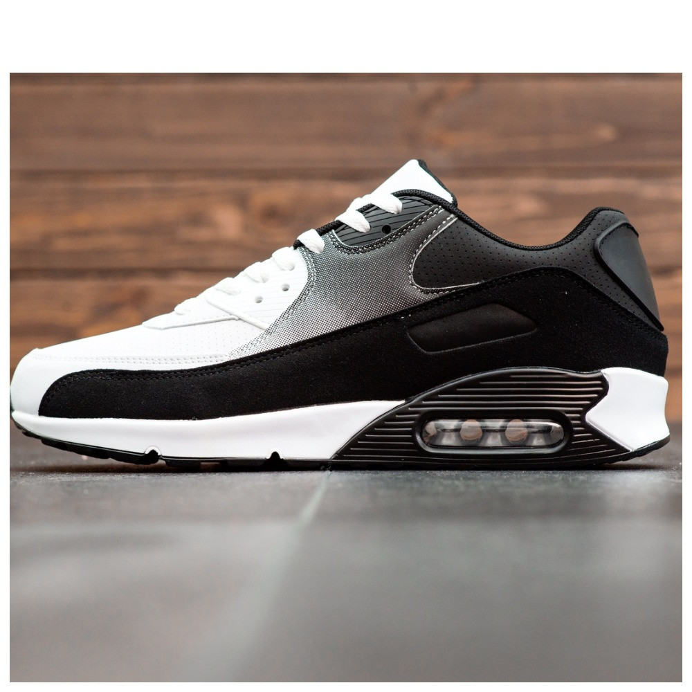 Мужские черно-белые кожаные кроссовки / кеды в стиле Nike Air Max 90 найк аир макс 90, Черно-белый
Мужские черно-белые кожаные кроссовки / кеды в стиле Nike Air Max 90 найк аир макс 90, Черно-белый