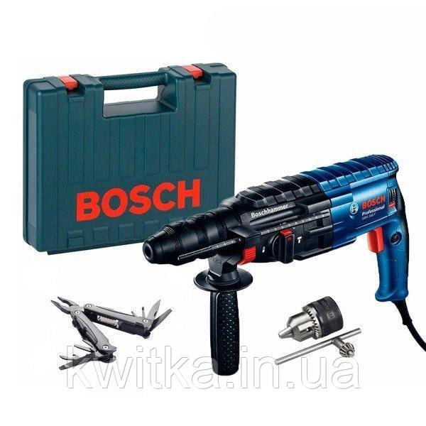 Перфоратор Bosch GBH 240 F Professional + Swiss Peak Multitool (790 Вт, 2.7 Дж) (0615990L0D)
Перфоратор Bosch GBH 240 F Professional + Swiss Peak Multitool (790 Вт, 2.7 Дж) (0615990L0D)
