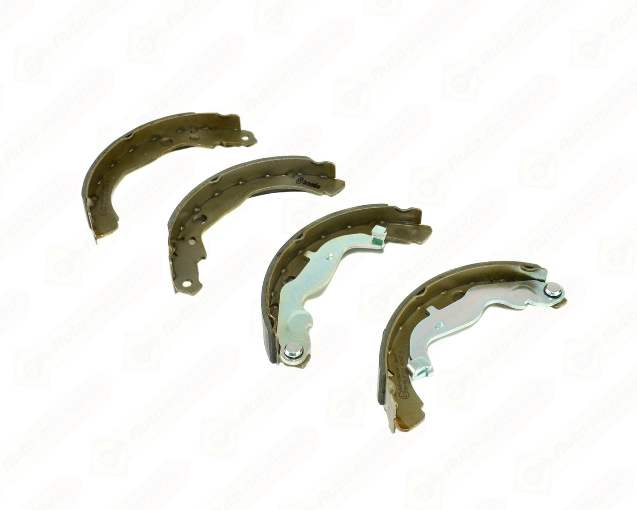Барабанные тормозные колодки (задние) (228,6x42mm) на Renault Duster I 2011->2017 — Brembo - S68549
Барабанные тормозные колодки (задние) (228,6x42mm) на Renault Duster I 2011->2017 — Brembo - S68549