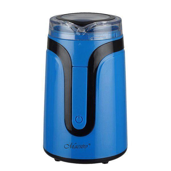 Кофемолка Maestro MR-450 синяя / измельчитель кофе Маэстро / аппарат для помола кофе Маестро
Кофемолка Maestro MR-450 синяя / измельчитель кофе Маэстро / аппарат для помола кофе Маестро