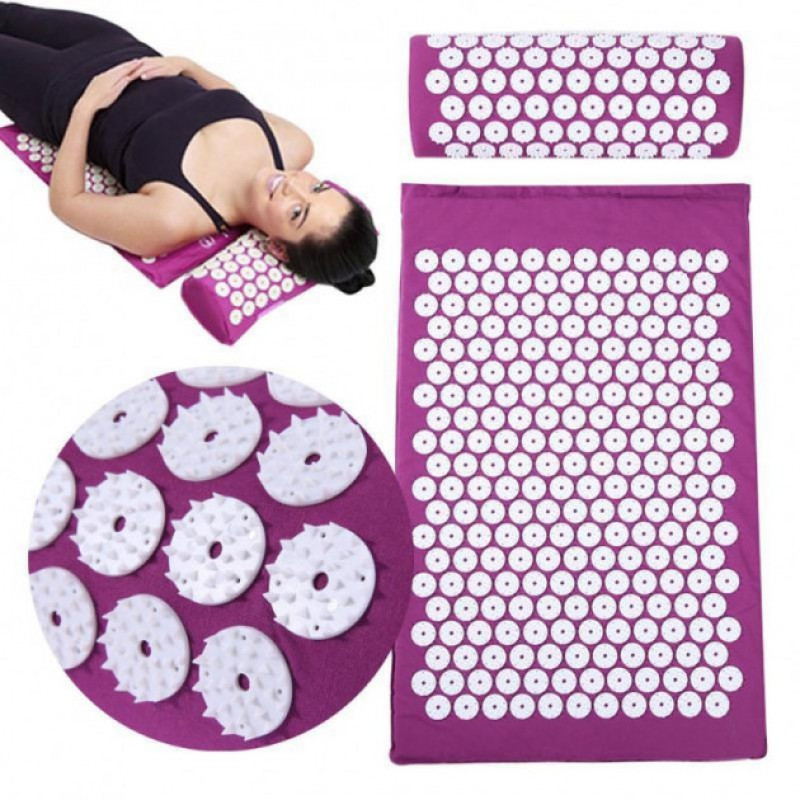 Коврик массажно-акупунктурный Acupressure Mat с подушкой 64 х 40 см | аппликатор Кузнецова
Коврик массажно-акупунктурный Acupressure Mat с подушкой 64 х 40 см | аппликатор Кузнецова