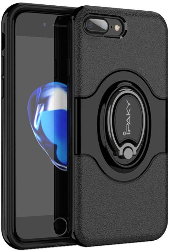 Чехол iPaky PC Bumper Soft case with 360 finger ring holder Apple iPhone 7 Plus, iPhone 8 Plus Black
Чехол iPaky PC Bumper Soft case with 360 finger ring holder Apple iPhone 7 Plus, iPhone 8 Plus Black