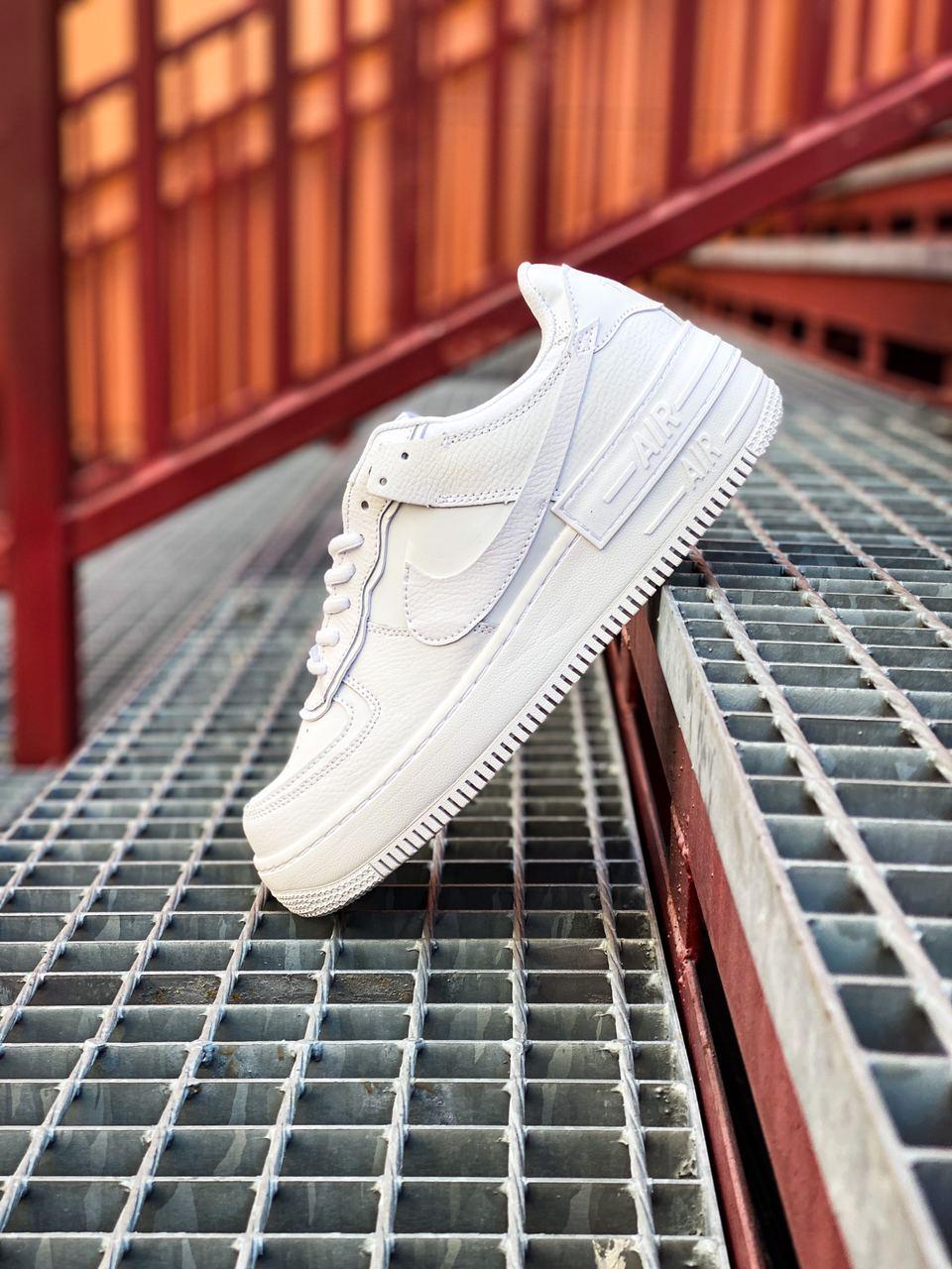 Мужские кроссовки Nike Air Force 1 Shadow White / Найк Аир Форс Шадоу 1 Белые, Белый
Мужские кроссовки Nike Air Force 1 Shadow White / Найк Аир Форс Шадоу 1 Белые, Белый