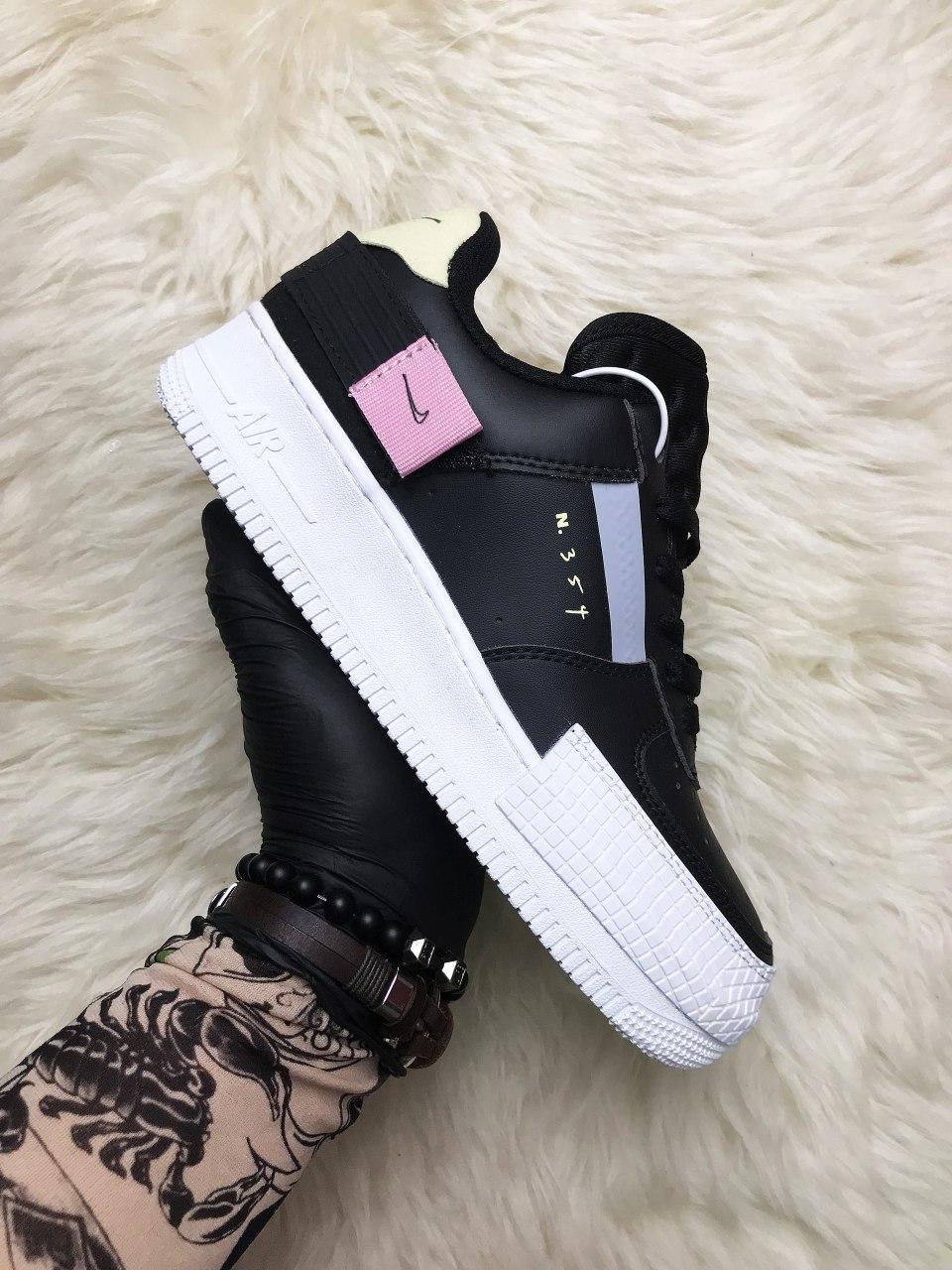Женские кроссовки Nike Air Force 1 Type Black White / Найк Аир Форс 1 Тайп Черные Белые 40, Черный
Женские кроссовки Nike Air Force 1 Type Black White / Найк Аир Форс 1 Тайп Черные Белые 40, Черный