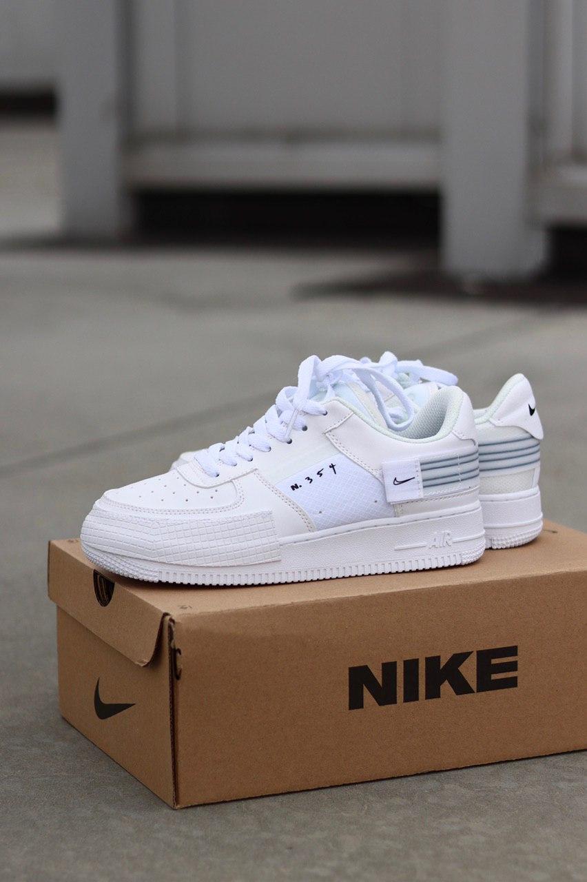 Женские кроссовки Nike Air Force 1 Low N. 354 White / Найк Аир Форс 1 Лов № 354 Белые, Белый
Женские кроссовки Nike Air Force 1 Low N. 354 White / Найк Аир Форс 1 Лов № 354 Белые, Белый