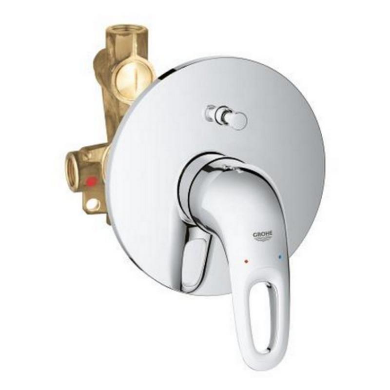 Смеситель скрытого монтажа для душа Grohe Eurostyle 33637003 на два потребителя, Хром
Смеситель скрытого монтажа для душа Grohe Eurostyle 33637003 на два потребителя, Хром