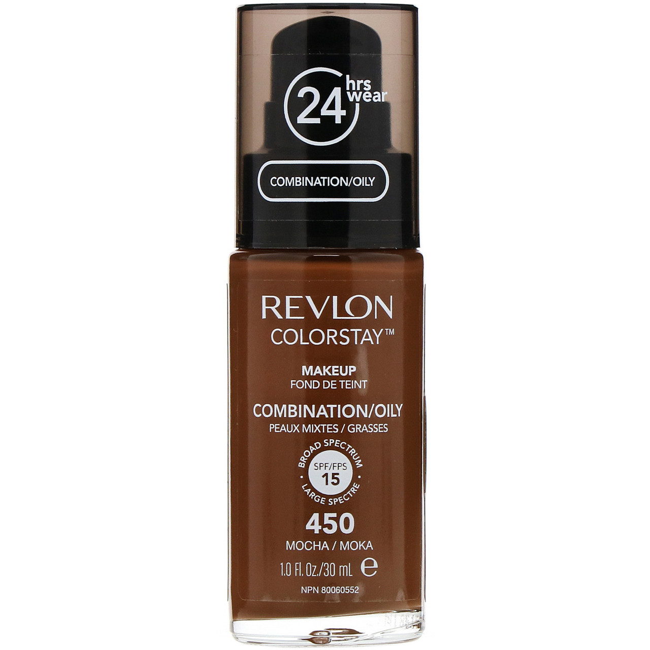 Revlon, Макияж для комбинированной и жирной кожи Colorstay, оттенок мокко 450, 30 мл
Revlon, Макияж для комбинированной и жирной кожи Colorstay, оттенок мокко 450, 30 мл