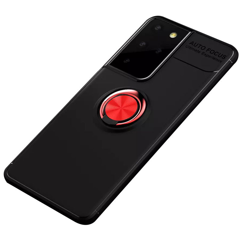 TPU чехол Deen ColorRing под магнитный держатель (opp) для Samsung Galaxy S21 Ultra Черный / Красный
TPU чехол Deen ColorRing под магнитный держатель (opp) для Samsung Galaxy S21 Ultra Черный / Красный