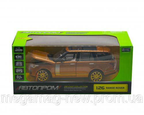 Машинка "Range Rover" из серии "Автопром", звук, свет (оранжевая) 68263A, Автопром, Машинка, Оранжевый
Машинка "Range Rover" из серии "Автопром", звук, свет (оранжевая) 68263A, Автопром, Машинка, Оранжевый