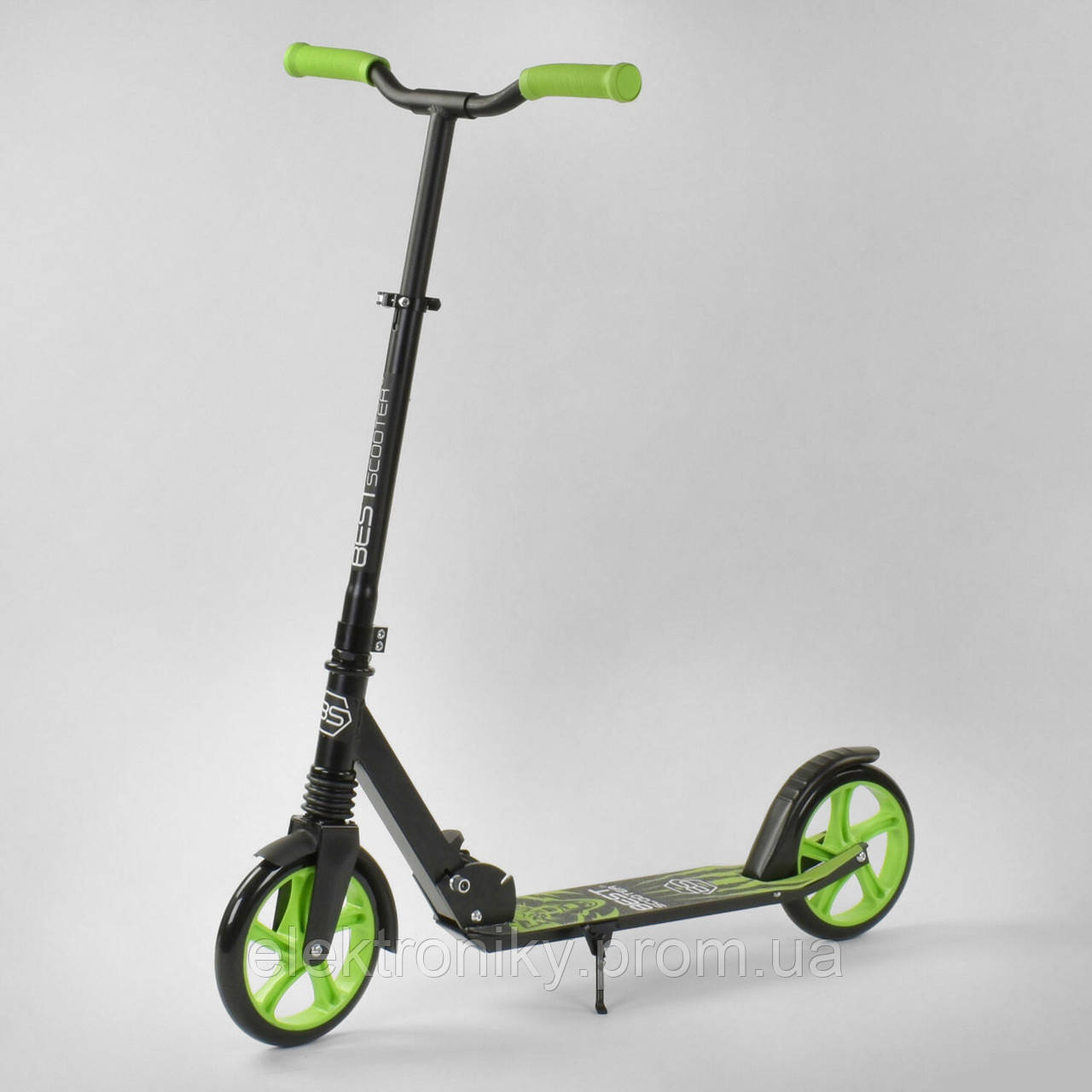 Самокат Складной 21478 Best Scooter Wolf С Подножкой И Амортизатором, Черный / зеленый
Самокат Складной 21478 Best Scooter Wolf С Подножкой И Амортизатором, Черный / зеленый