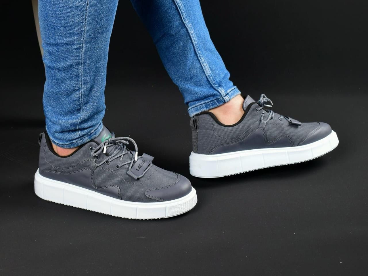Мужские кроссовки Lacoste серые, Лакост, Натуральная кожа, прошиты. Код ALL-0568 43, Серый
Мужские кроссовки Lacoste серые, Лакост, Натуральная кожа, прошиты. Код ALL-0568 43, Серый