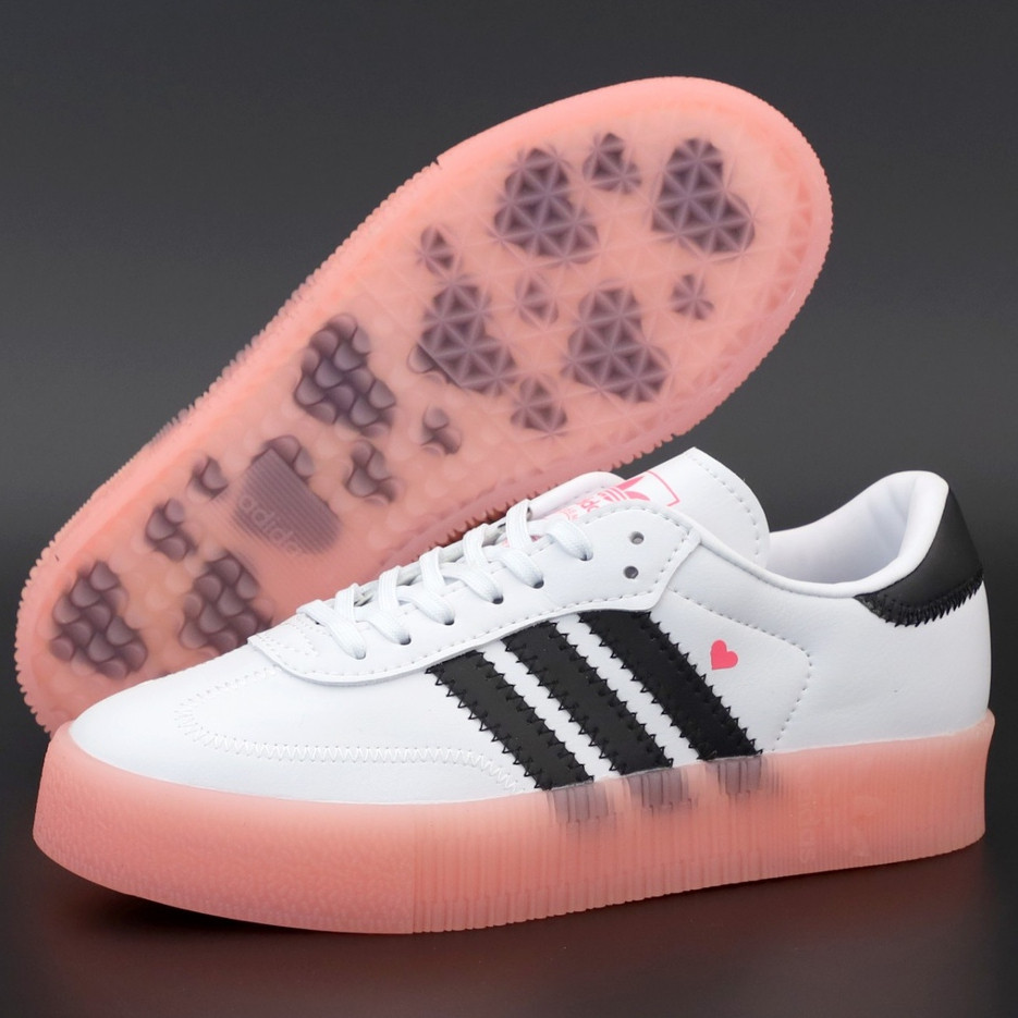 Женские кроссовки в стиле Adidas Sambarose, кожа, белый, розовый, черный, Вьетнам 39 (КД-4
Женские кроссовки в стиле Adidas Sambarose, кожа, белый, розовый, черный, Вьетнам 39 (КД-4