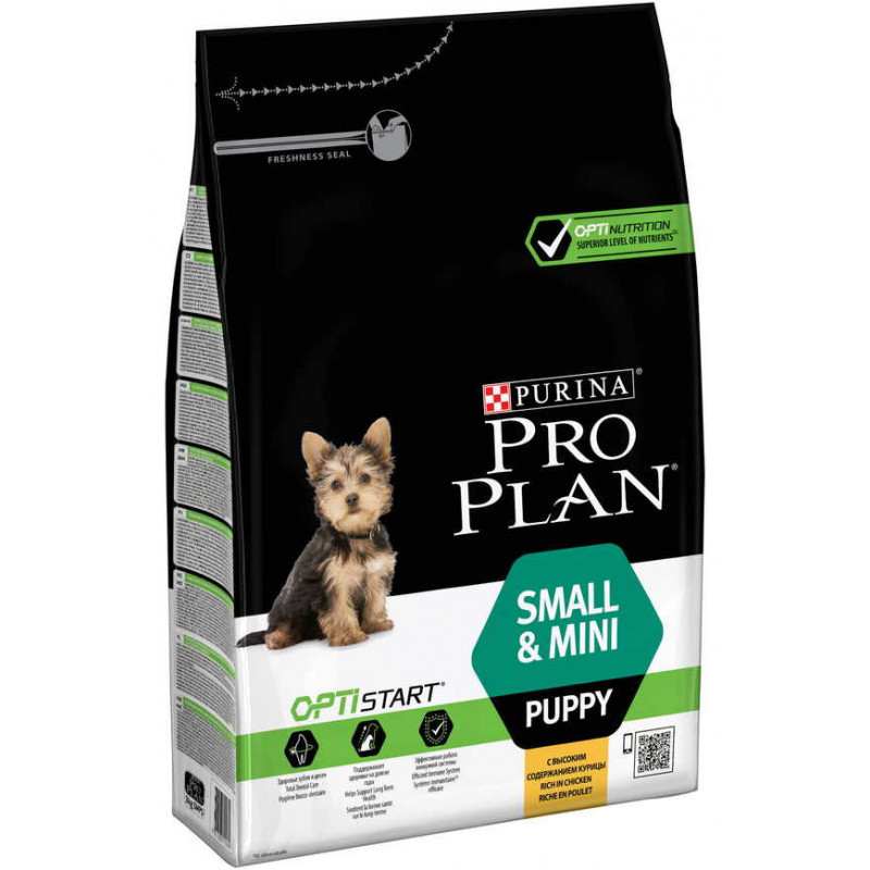 Сухий корм Pro Plan Puppy Small and Mini OptiStart для цуценят малих та мініатюрних порід. 3 кг
Сухий корм Pro Plan Puppy Small and Mini OptiStart для цуценят малих та мініатюрних порід. 3 кг