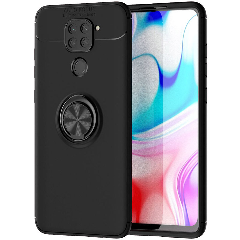 TPU чехол Deen ColorRing под магнитный держатель (opp) для Xiaomi Redmi Note 9 / Redmi 10X, Черный / черный
TPU чехол Deen ColorRing под магнитный держатель (opp) для Xiaomi Redmi Note 9 / Redmi 10X, Черный / черный