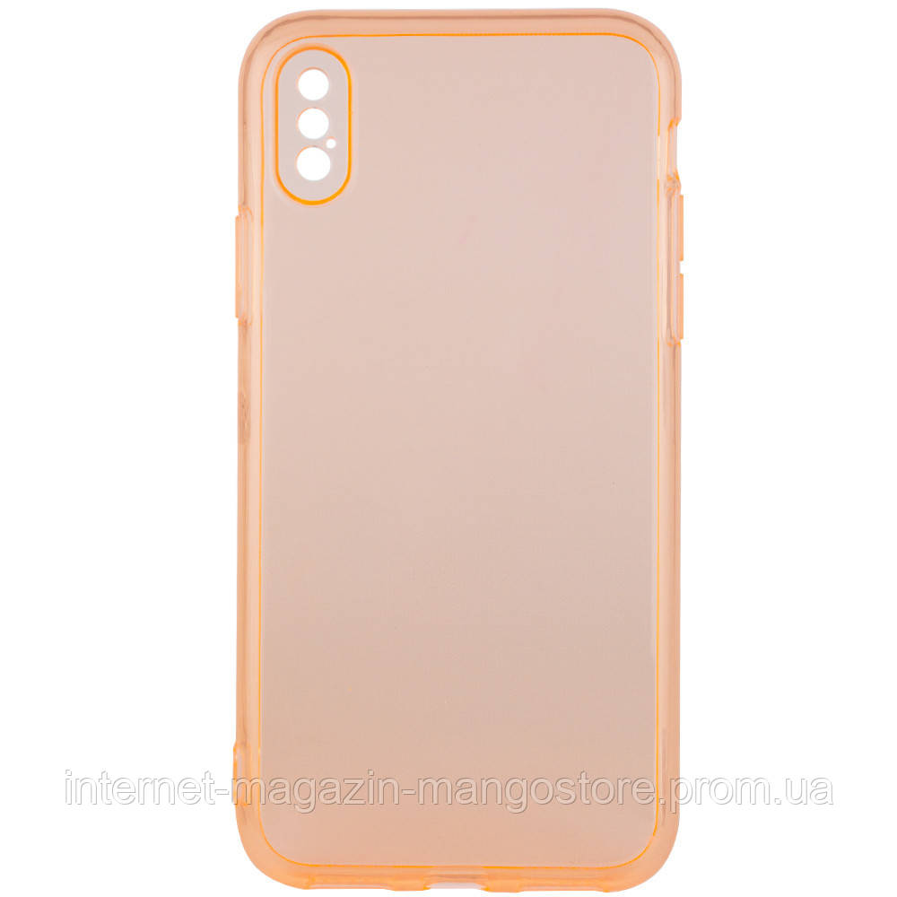 Матовый полупрозрачный TPU чехол с защитой камеры для Apple iPhone X / XS (5.8"), Оранжевый / orange
Матовый полупрозрачный TPU чехол с защитой камеры для Apple iPhone X / XS (5.8"), Оранжевый / orange