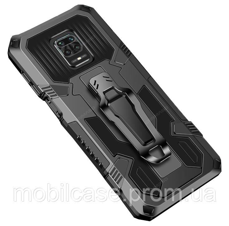 Бронированный чехол для Xiaomi Redmi Note 9 Pro Radius ( Сяоми Редми Нот 9 Про ), Черный
Бронированный чехол для Xiaomi Redmi Note 9 Pro Radius ( Сяоми Редми Нот 9 Про ), Черный