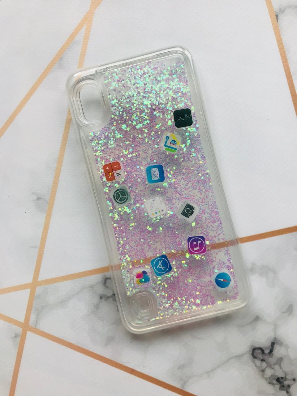 Силиконовый прозрачный чехол с плавающими иконками приложений для Samsung Galaxy А30 (2019) А305 / A20 Серебро, Transparent
Силиконовый прозрачный чехол с плавающими иконками приложений для Samsung Galaxy А30 (2019) А305 / A20 Серебро, Transparent