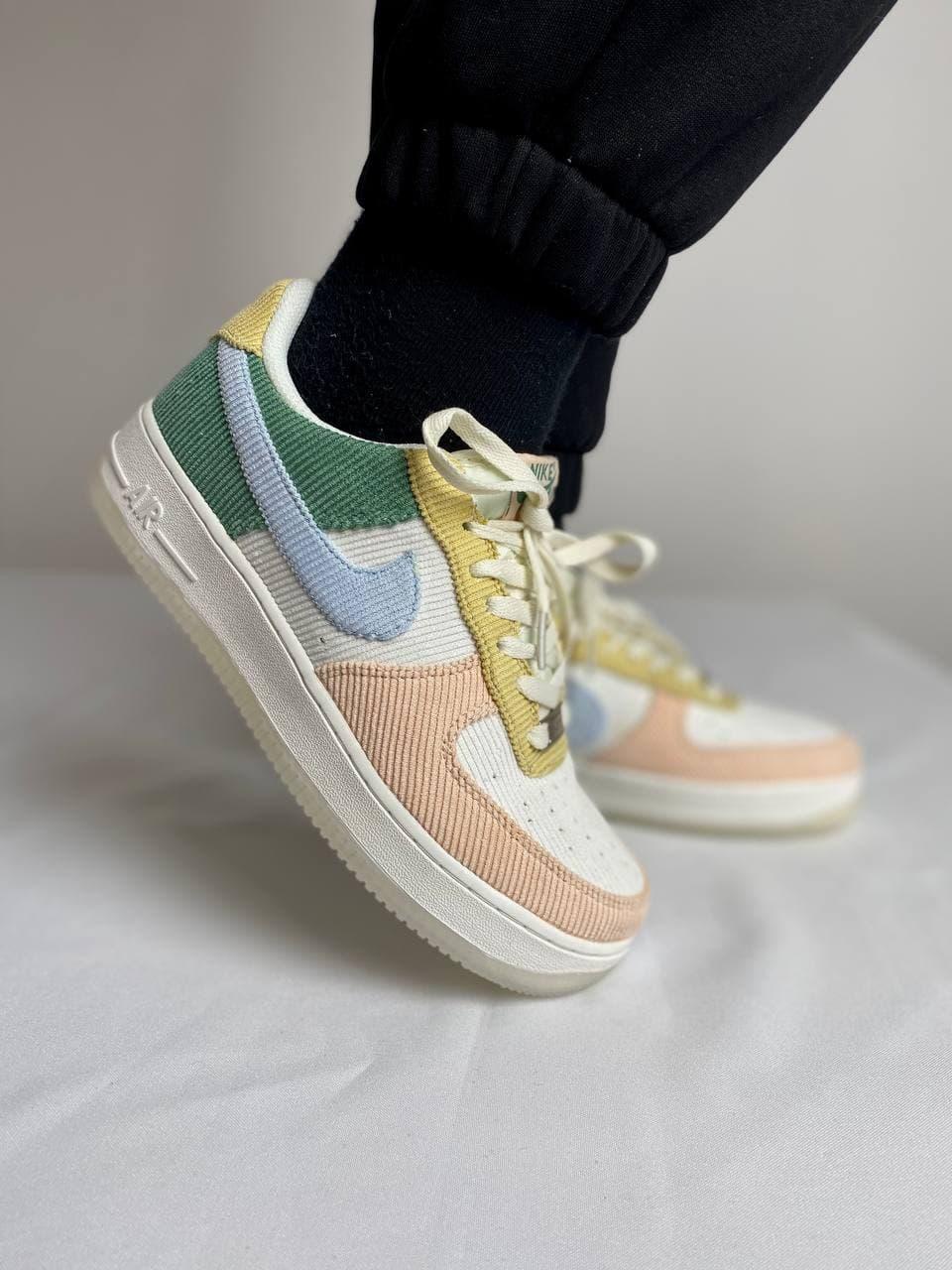 Женские кроссовки Nike Air Force White Green Peach Blue Yellow / Найк Аир Форс Белый Персиковый Голубой Желтый, Разные цвета
Женские кроссовки Nike Air Force White Green Peach Blue Yellow / Найк Аир Форс Белый Персиковый Голубой Желтый, Разные цвета