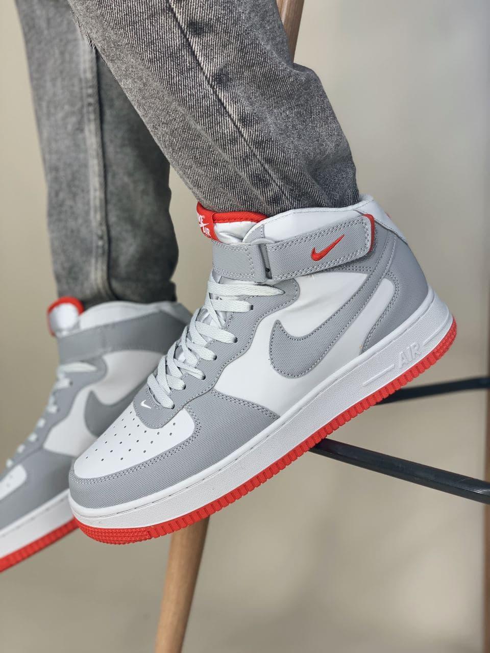 Мужские кроссовки Nike Air Force Hight Grey White / Найк Аир Форс Высокие Серые Белые 43, Белый
Мужские кроссовки Nike Air Force Hight Grey White / Найк Аир Форс Высокие Серые Белые 43, Белый